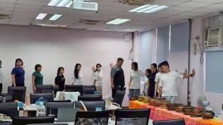 20251008適性輔導知能系列研習計畫X送缽療愈與瑜珈科學的整合與運用:LINE_ALBUM_1008上午場頌撥研習_251008_14